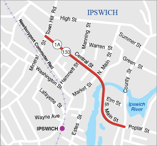 Ipswich: Resurfacing and Related Work on Central and 
South Main Streets